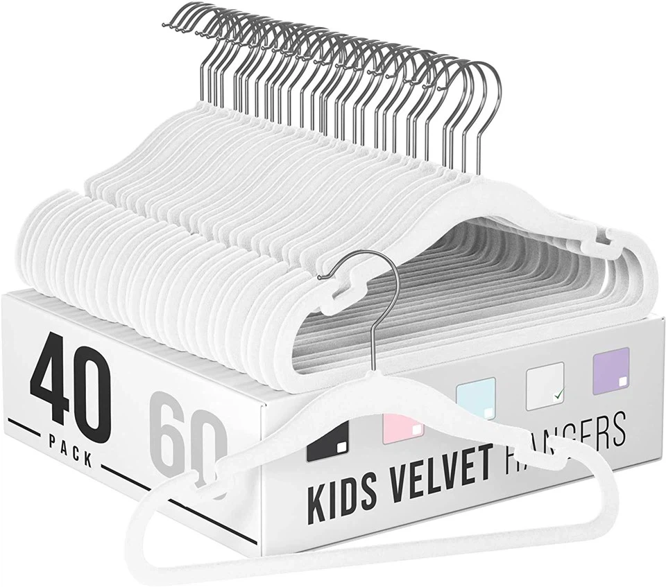कोठरी की जगह को अधिकतम करना: कंटेनर स्टोर से मखमली हैंगर के लाभ